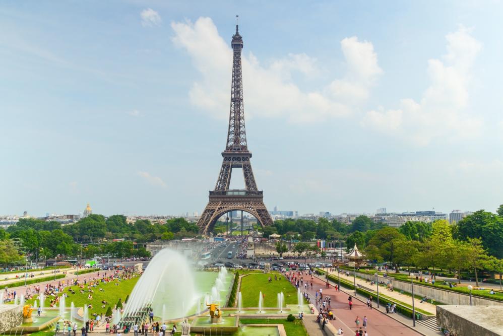 Eiffel Tower and Trocadero