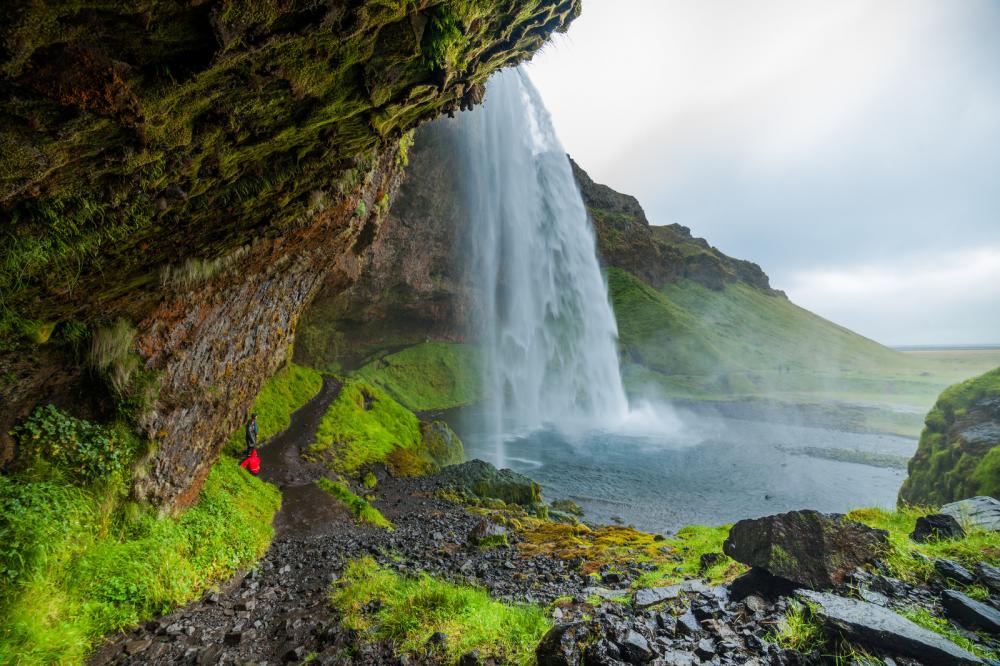 Seljalandsfoss - famous waterfall