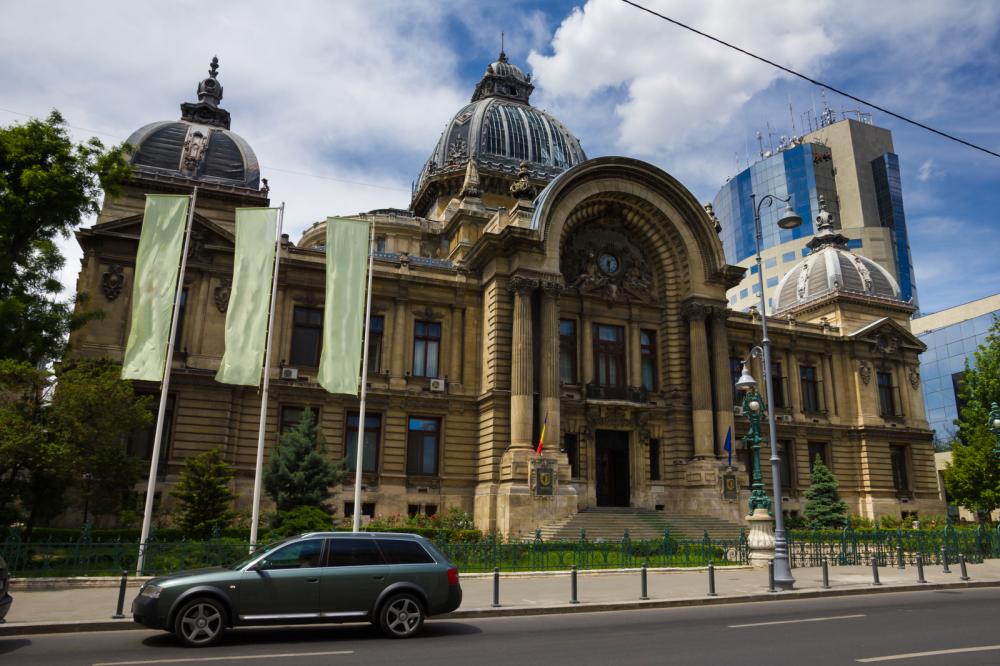 CEC Palace in Bucharest, Romania
