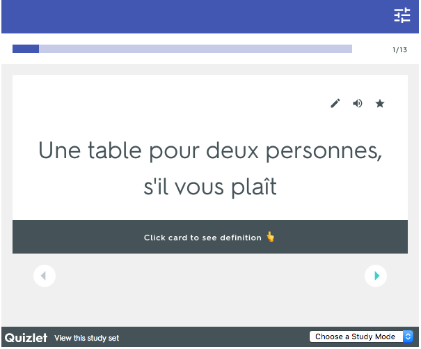French 4 For Travel Flashcard, Lingo-Late.com