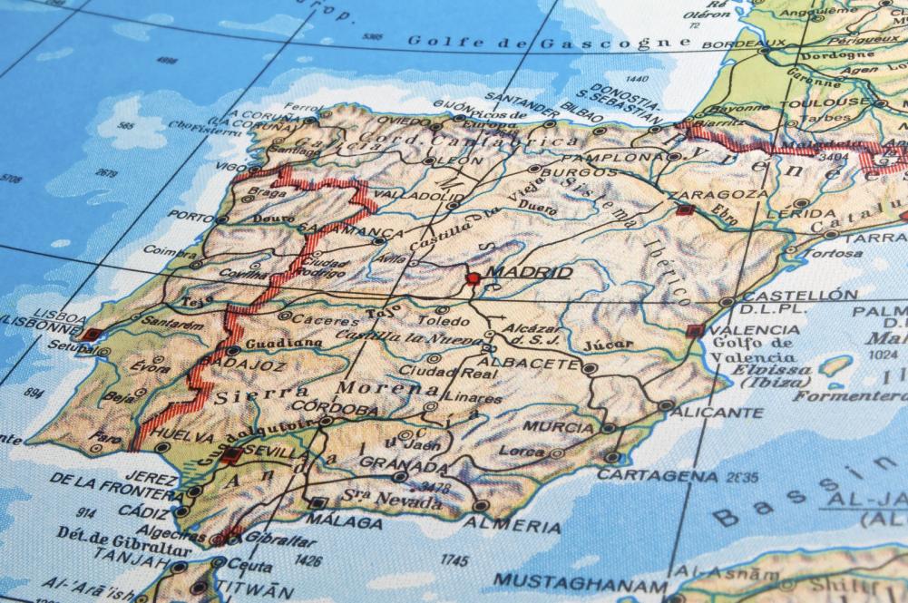 Map of Spain
